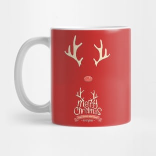 RUDOLPH MERRY CHRISTMAS - HAPPY NEW YEAR Mug